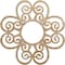 Ekena Millwork Cohen Wood Fretwork Pierced Ceiling Medallion, Red Oak, 24"OD x 8 1/4"ID x 1/4"T CMWP24X24X0250CORO - alternate 1